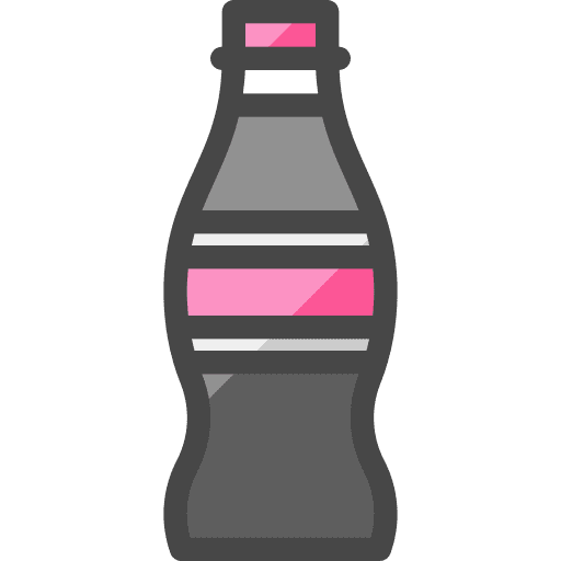 Bottle soda cola soft drink icon