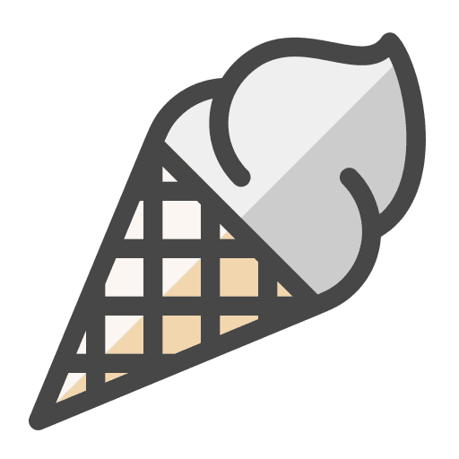Ice cream cone sweet food ice cream cone icon