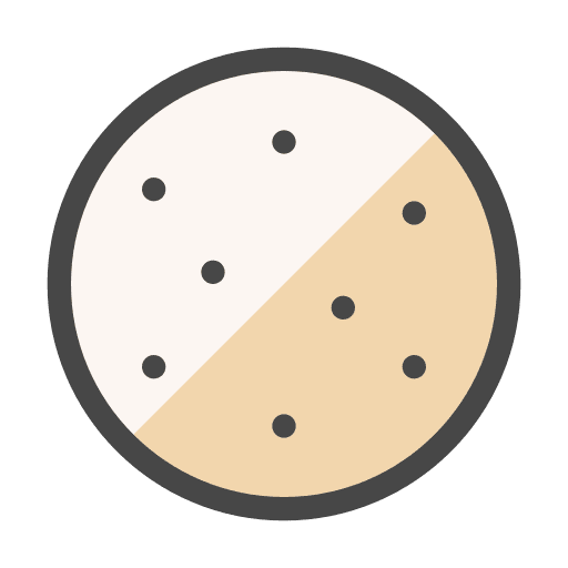 Cookie food and restaurant diet cookie icon