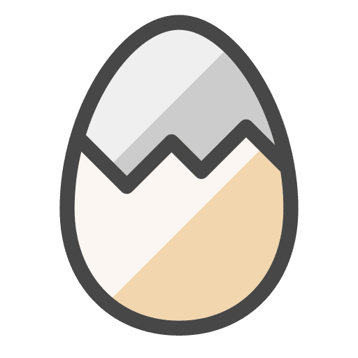 Boiled egg culinary protein boiled egg icon