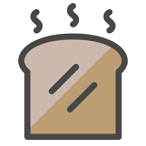 Bread bread food eat icon