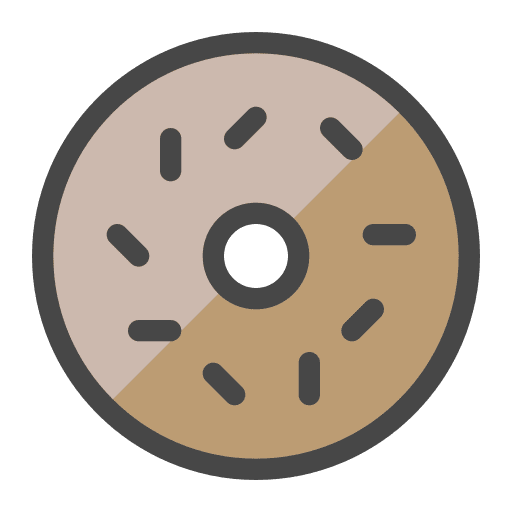 Donut cuisine food eat icon