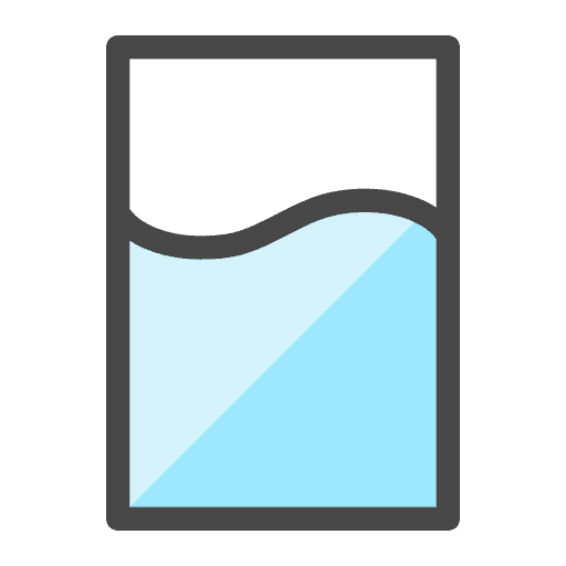 Glass of water glass water glass of water icon
