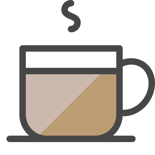 Mug chocolate beverage sweet icon
