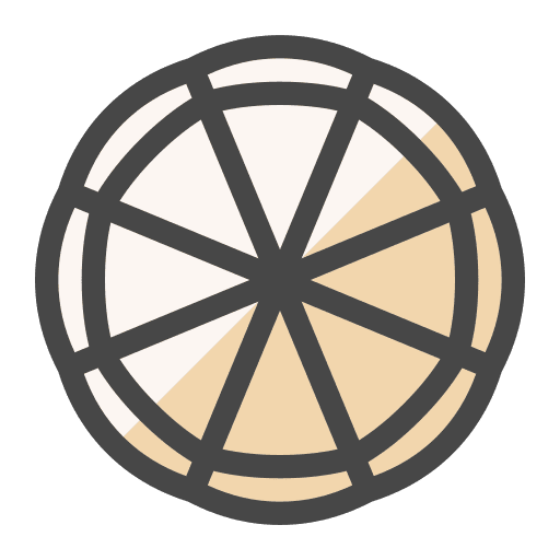 Pie food food and restaurant cuisine icon