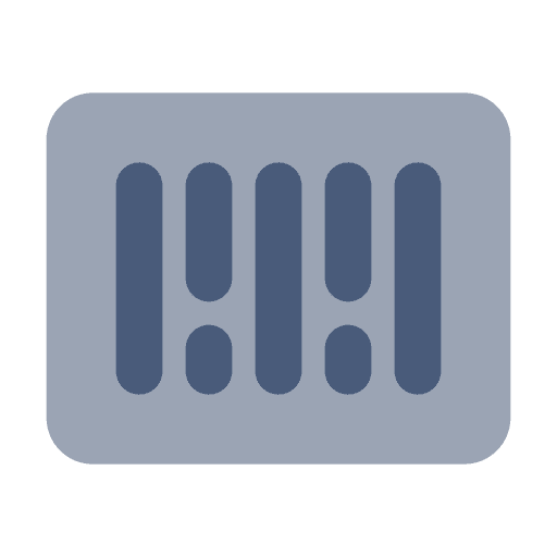 Barcode commerce and shopping barcode line icon