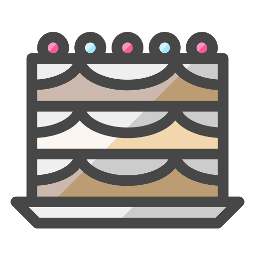 Cake cuisine delicious culinary icon