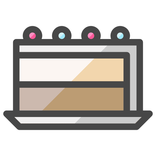 Cake slice culinary piece of cake cake slice icon