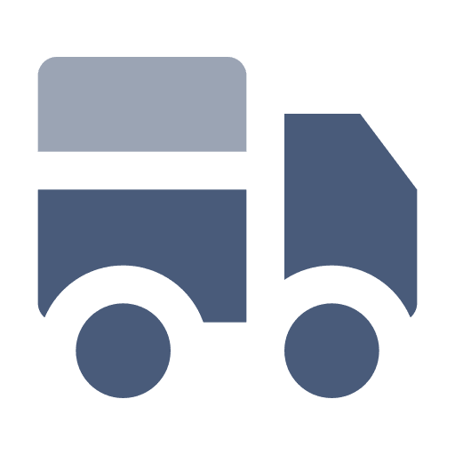 Mover truck pickup car delivery car mover truck icon