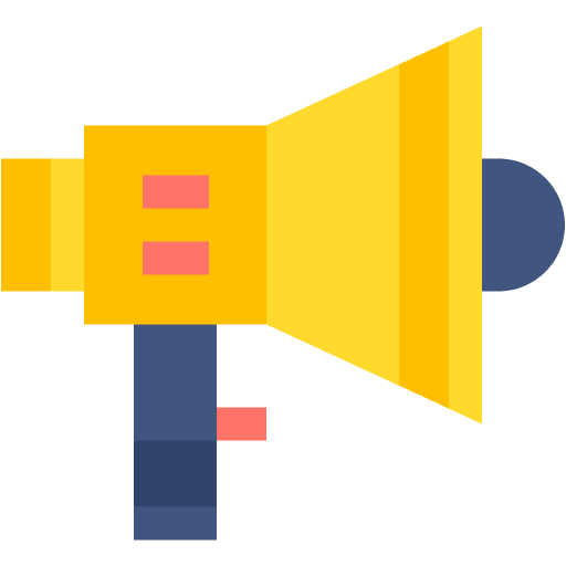 Megaphone megaphone bullhorn marketing icon