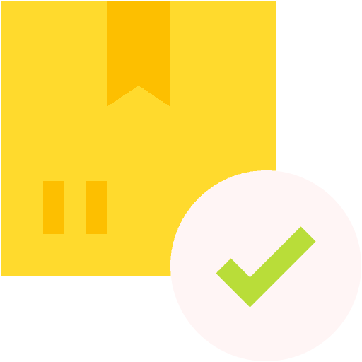 Delivery package shipping and delivery order icon Delivery package shipping and delivery order icon