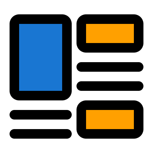 Layout ui layout web page icon