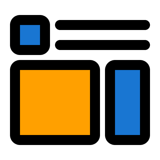 Layout ui website web page icon Layout ui website web page icon