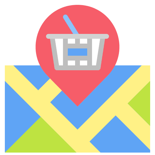 Pin maps and location place map marker icon