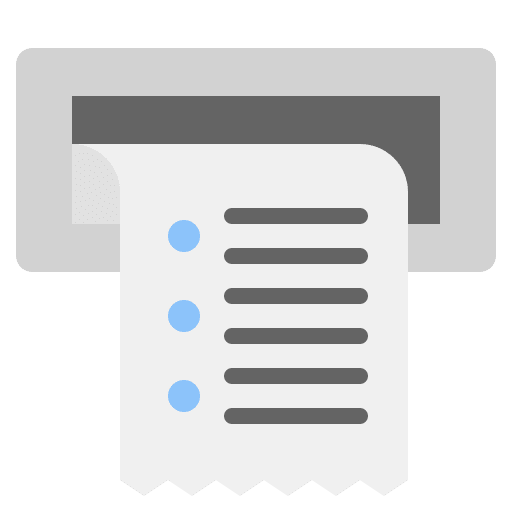 Receipt payment bill receipt icon Receipt payment bill receipt icon