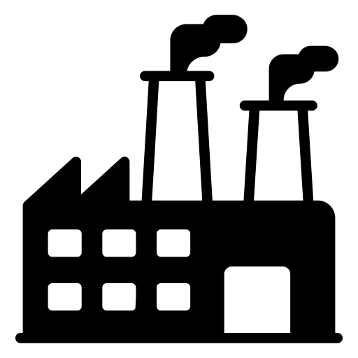 Industry industrial global branch icon Industry industrial global branch icon
