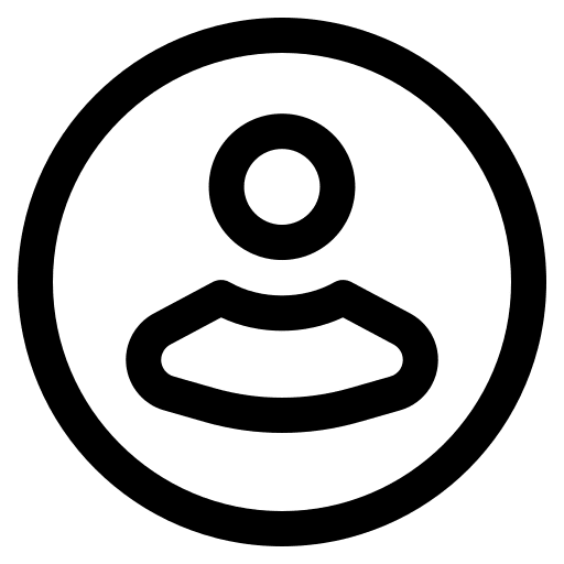 User account interface user icon