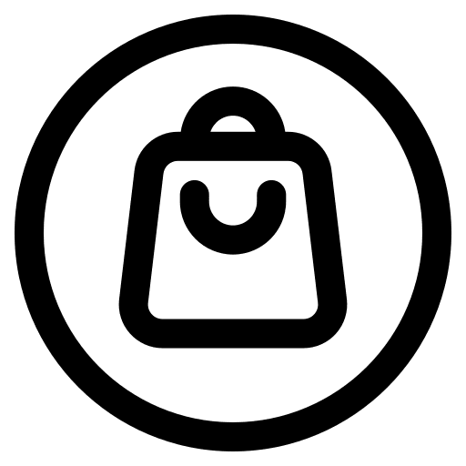 Shopping bag ui shopping bag commerce and shopping icon