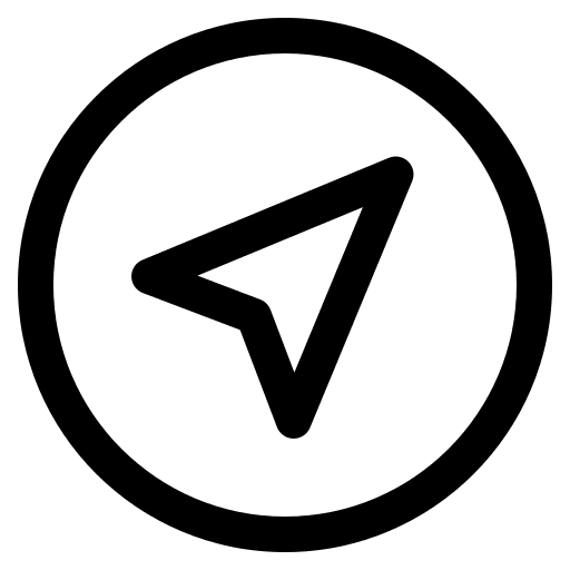 Cursor navigation cursor maps and location icon