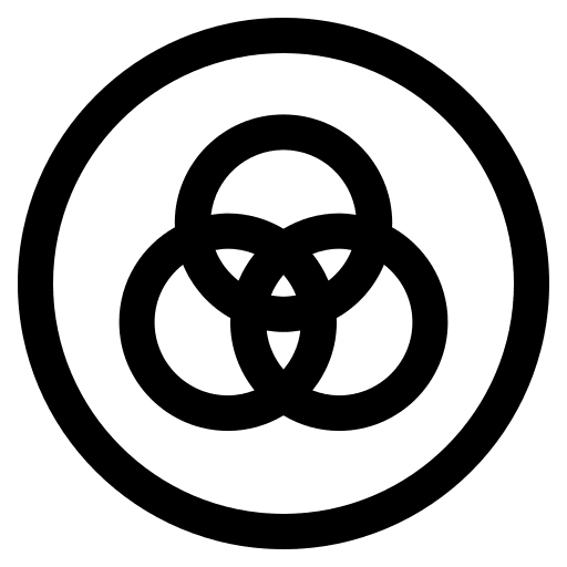 Rgb art and design ui mixing icon