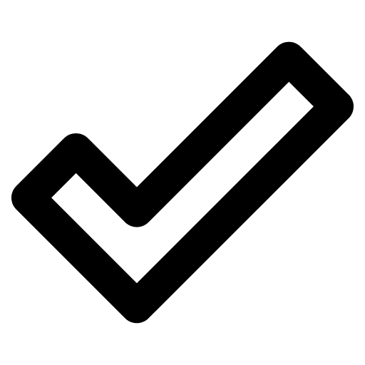 Check approved tick mark icon Check approved tick mark icon