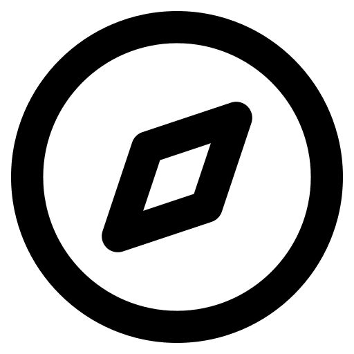 Compass gps compass interface icon Compass gps compass interface icon