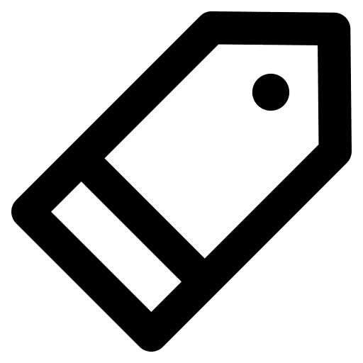 Tag commerce and shopping shop price icon Tag commerce and shopping shop price icon