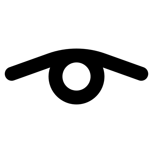 Vision interface visible ui icon Vision interface visible ui icon