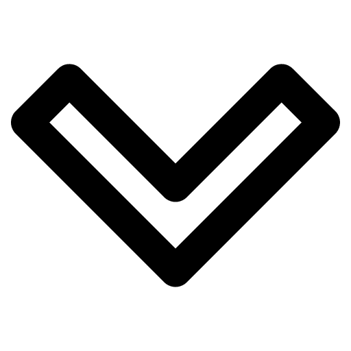 Down chevron down arrow direction interface icon Down chevron down arrow direction interface icon
