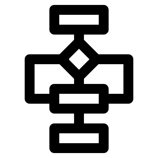 Flow chart edit tools design graphic design icon