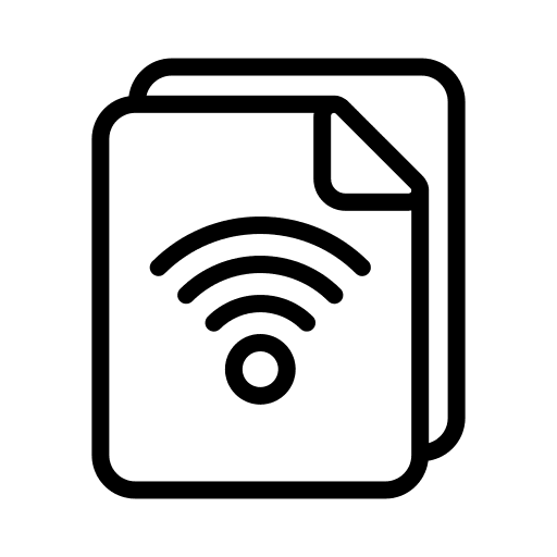 File iot file internet icon File iot file internet icon