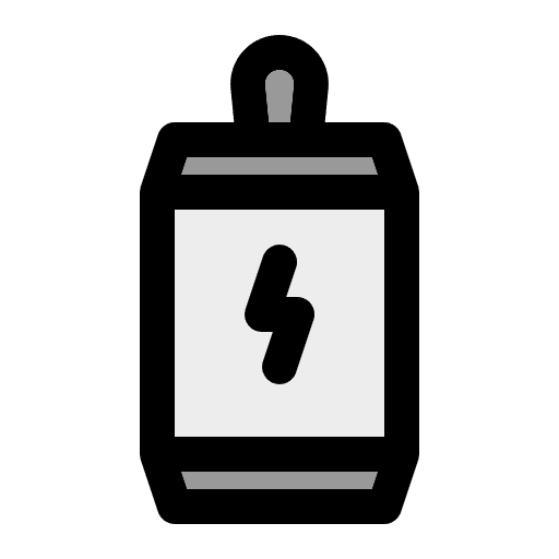 Energy drink food and restaurant beverage soda can icon Energy drink food and restaurant beverage soda can icon