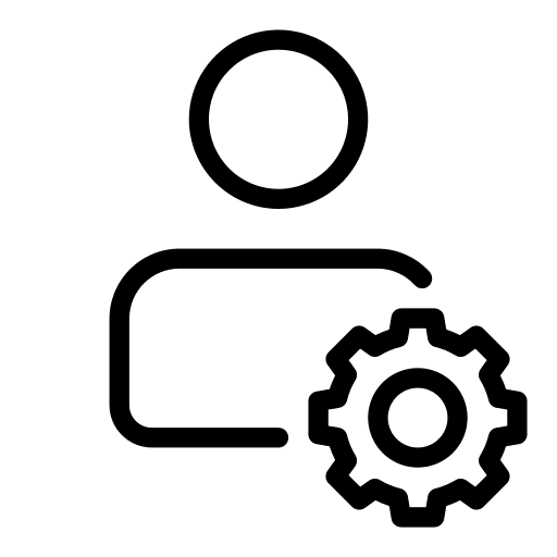 Setting configuration user profile icon