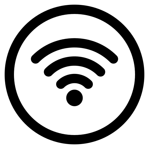 Wifi connection communication wifi connection icon