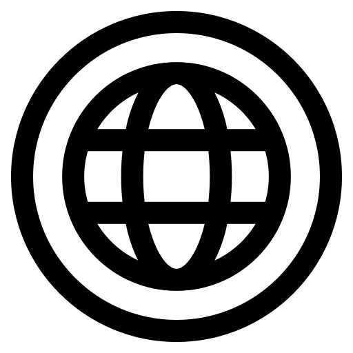 Globe global communication communications icon