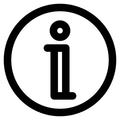 Info about interface communications icon