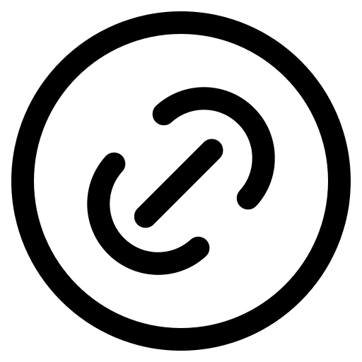 Link share link data icon Link share link data icon