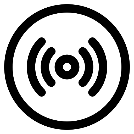Signal radio reception feeds icon Signal radio reception feeds icon