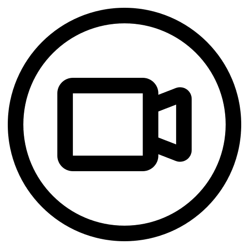 Video chat communications video camera video chat icon Video chat communications video camera video chat icon