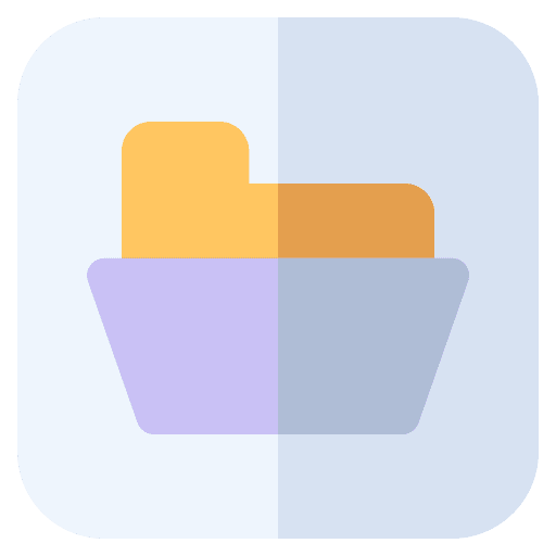 Music folder archive document files and folders icon Music folder archive document files and folders icon