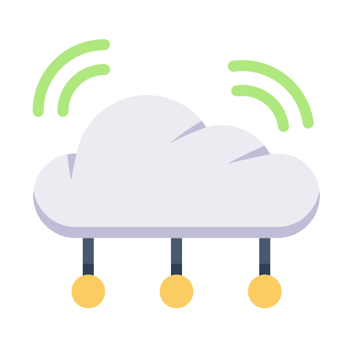 Cloud cloud application file icon