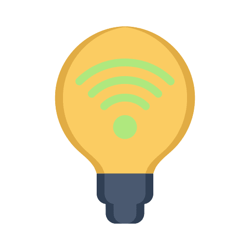 Lamp wireless electronics lamp icon