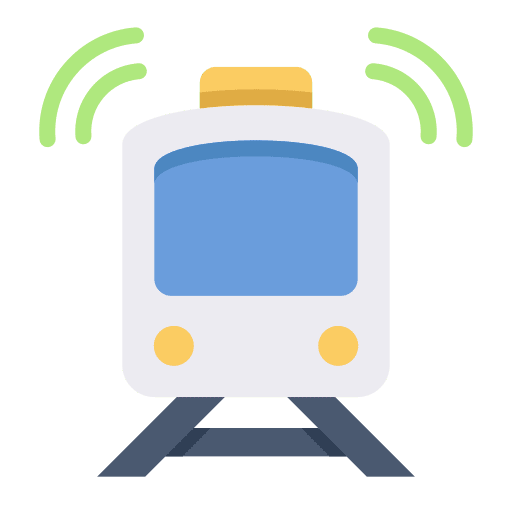 Train application train iot icon
