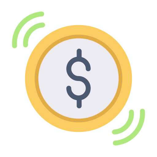 Coin coin networking internet icon Coin coin networking internet icon