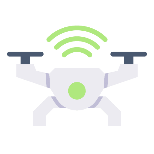 Drone internet of things aircraft iot icon Drone internet of things aircraft iot icon