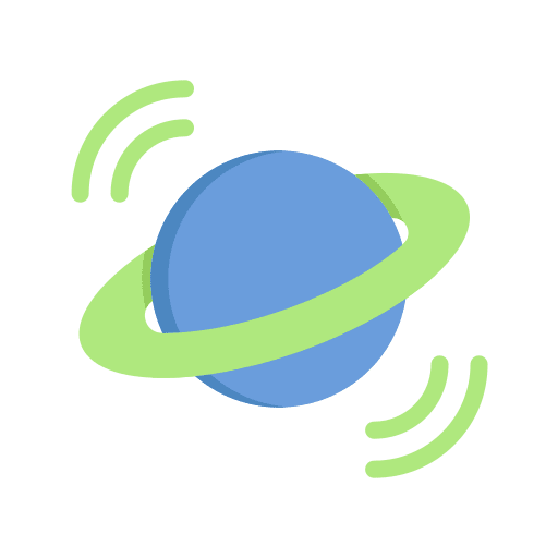Planet internet internet of things planet icon Planet internet internet of things planet icon