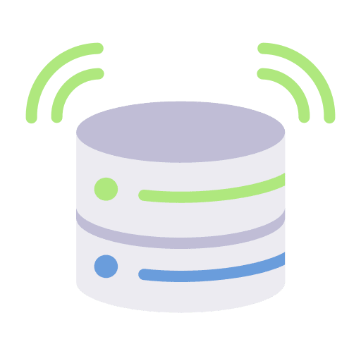 Server iot internet of things application icon Server iot internet of things application icon