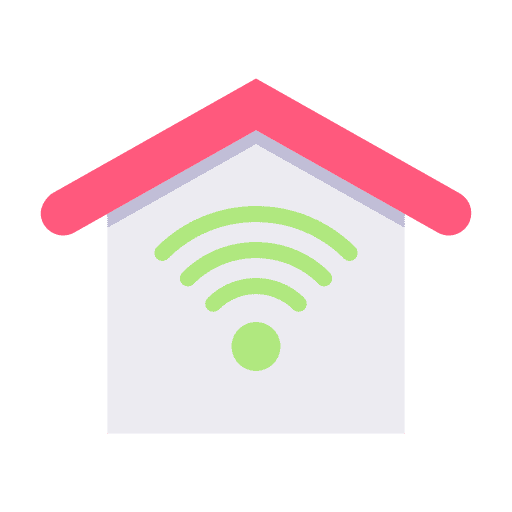 Smart home wireless application smart home icon Smart home wireless application smart home icon