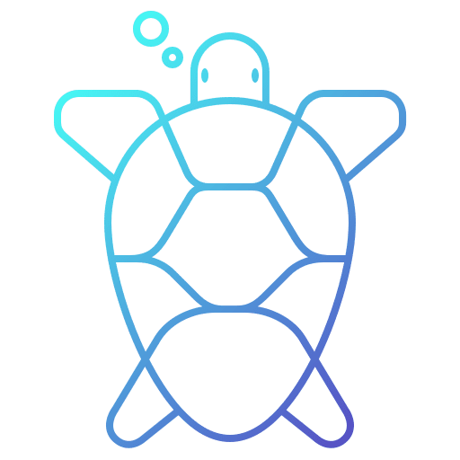 Sea turtle sea turtle aquatic animals icon