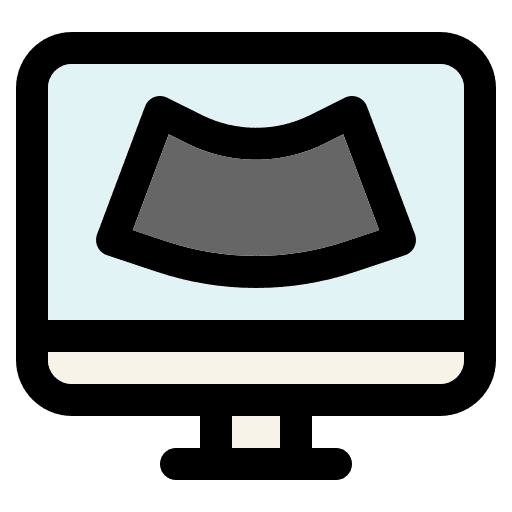 X-ray hospital healthcare and medical x ray icon